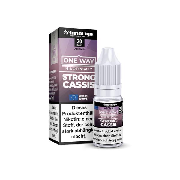 InnoCigs - One Way Strong Cassis 0 mg/ml