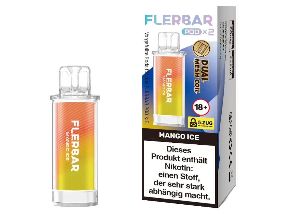 FLERBAR POD - MANGO ICE