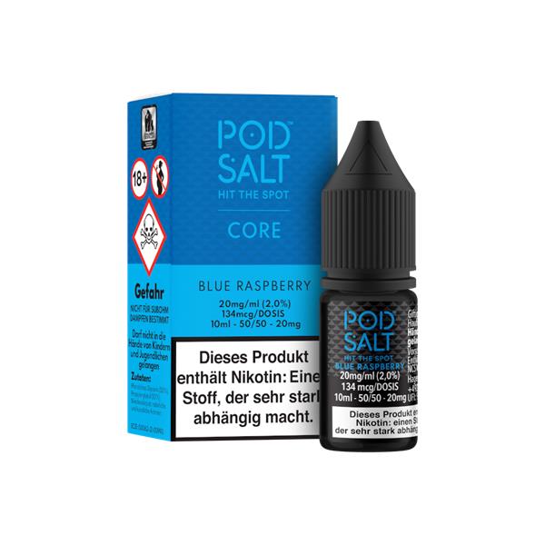 POD SALT Core - Blue Raspberry - Nikotinsalz Liquid 20 mg/ml